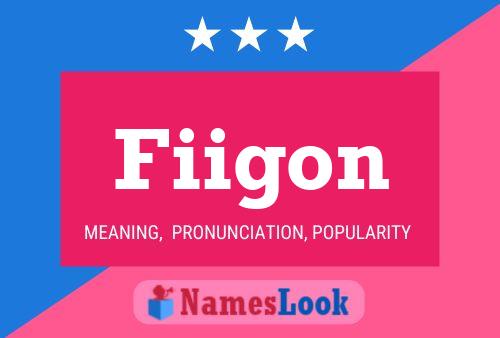 ملصق اسم Fiigon