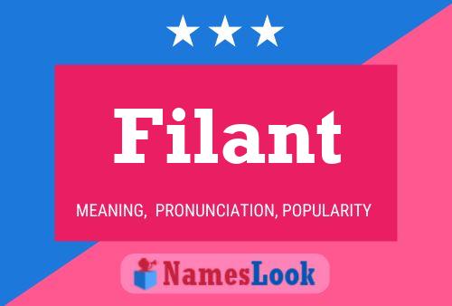 ملصق اسم Filant