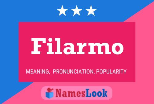 ملصق اسم Filarmo