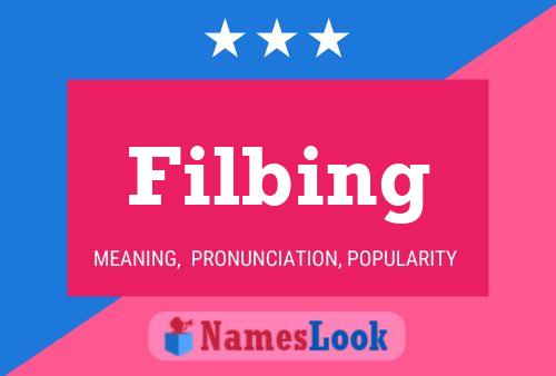 ملصق اسم Filbing