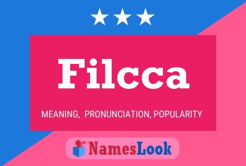 ملصق اسم Filcca