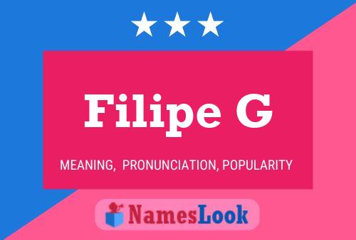 ملصق اسم Filipe G