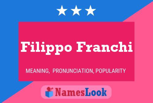 ملصق اسم Filippo Franchi