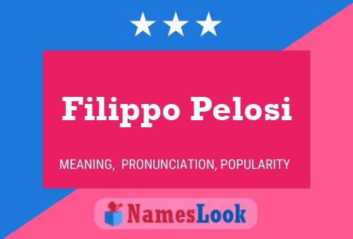 ملصق اسم Filippo Pelosi