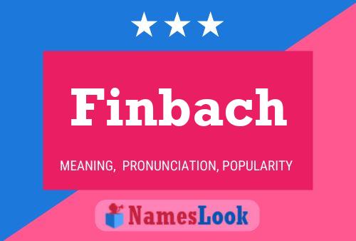 ملصق اسم Finbach