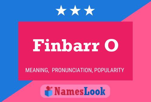 ملصق اسم Finbarr O