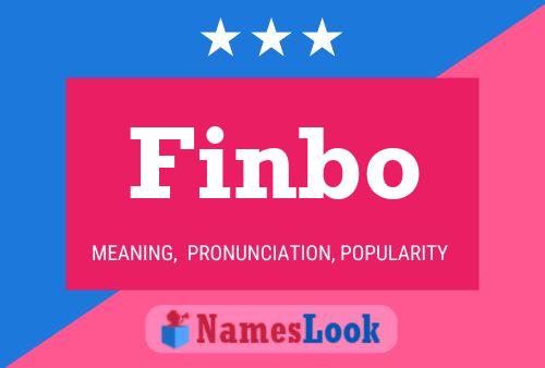 ملصق اسم Finbo