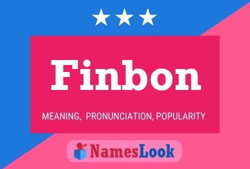 ملصق اسم Finbon