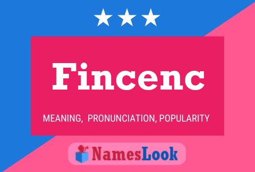 ملصق اسم Fincenc