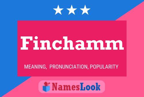 ملصق اسم Finchamm