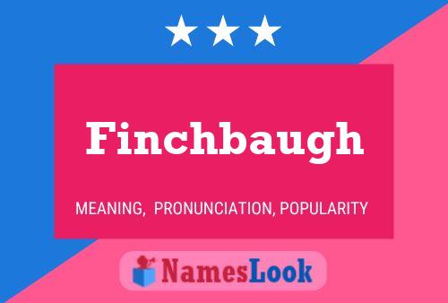 ملصق اسم Finchbaugh