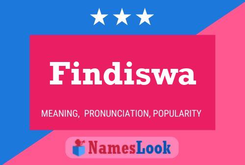 ملصق اسم Findiswa