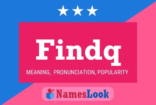 ملصق اسم Findq