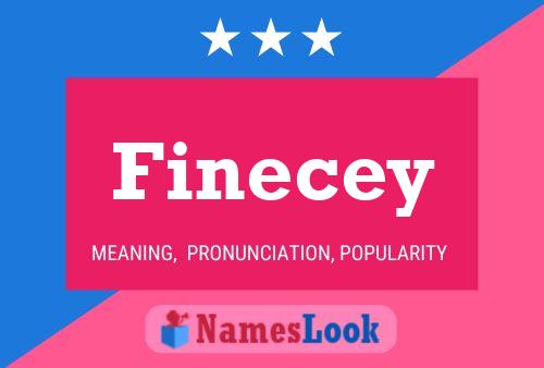 ملصق اسم Finecey