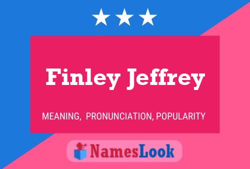 ملصق اسم Finley Jeffrey