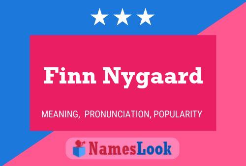 ملصق اسم Finn Nygaard