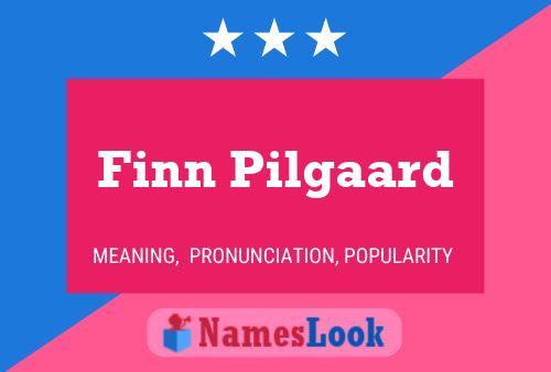 ملصق اسم Finn Pilgaard