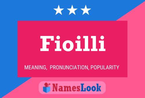 ملصق اسم Fioilli