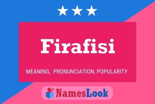 ملصق اسم Firafisi