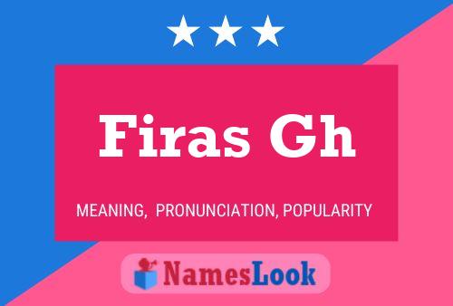 ملصق اسم Firas Gh