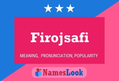 ملصق اسم Firojsafi