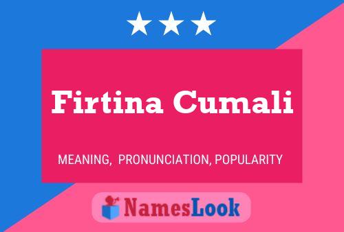 ملصق اسم Firtina Cumali