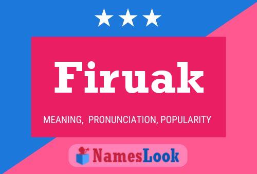 ملصق اسم Firuak