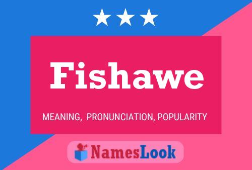 ملصق اسم Fishawe