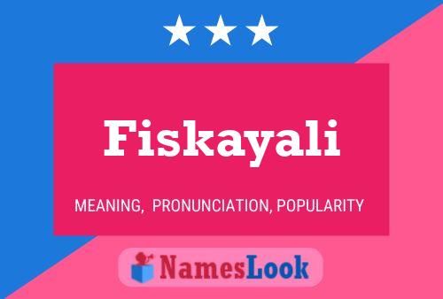 ملصق اسم Fiskayali