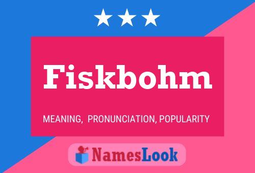 ملصق اسم Fiskbohm