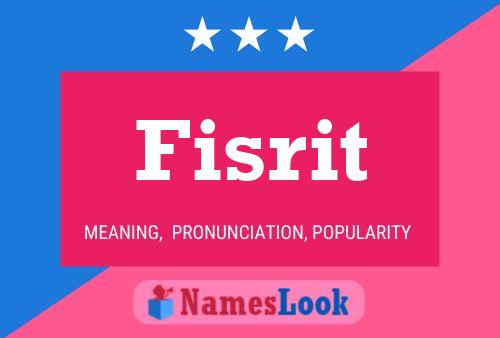 ملصق اسم Fisrit