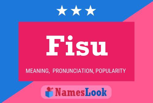 ملصق اسم Fisu