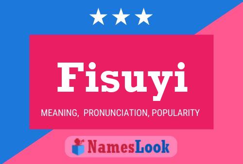 ملصق اسم Fisuyi