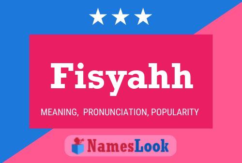 ملصق اسم Fisyahh