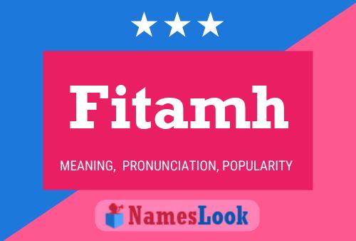 ملصق اسم Fitamh