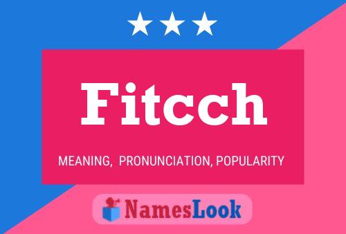 ملصق اسم Fitcch