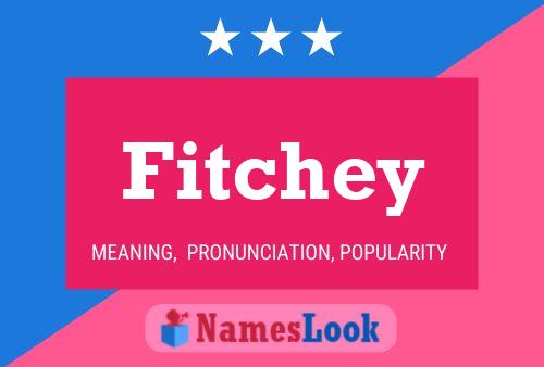 ملصق اسم Fitchey