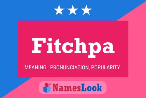 ملصق اسم Fitchpa