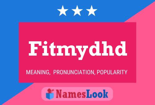 ملصق اسم Fitmydhd