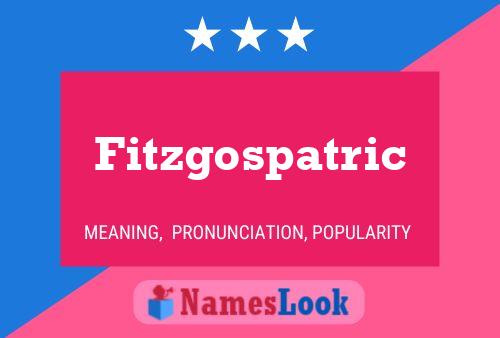 ملصق اسم Fitzgospatric