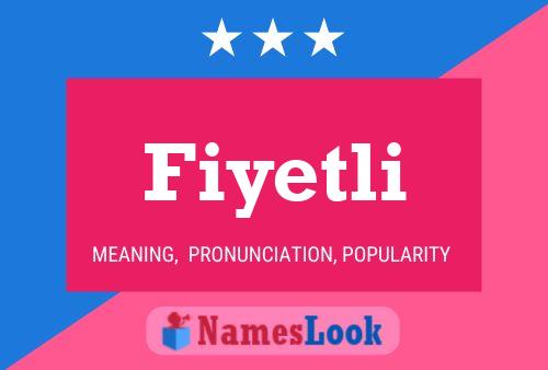 ملصق اسم Fiyetli