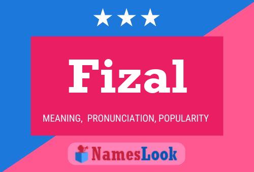 ملصق اسم Fizal