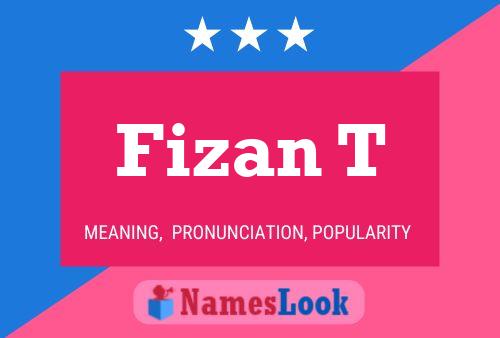 ملصق اسم Fizan T