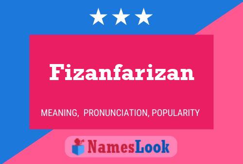 ملصق اسم Fizanfarizan