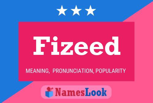 ملصق اسم Fizeed