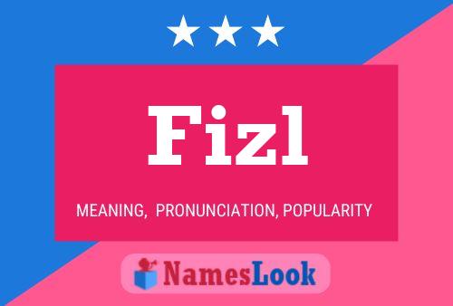 ملصق اسم Fizl