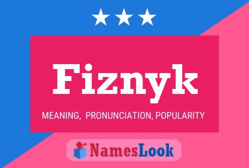 ملصق اسم Fiznyk