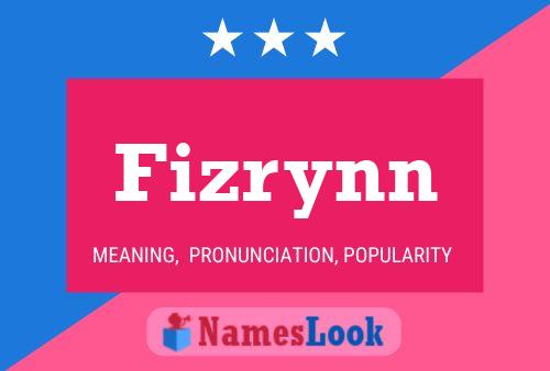 ملصق اسم Fizrynn