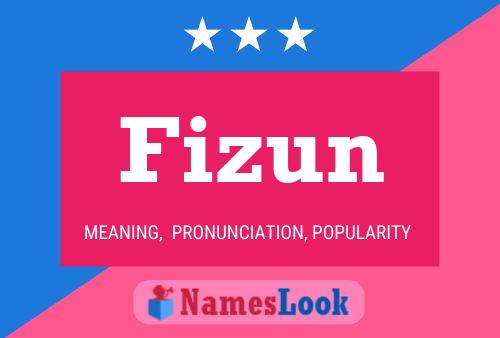 ملصق اسم Fizun