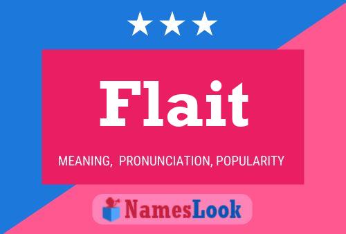 ملصق اسم Flait